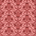 thumbnail image 1 of Ahgly Company Machine Washable Indoor Square Transitional Red Area Rugs, 5' Square, 1 of 7