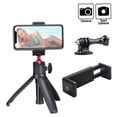 thumbnail image 4 of OUNONA Portable Tripod for Video Recording Black PC Material for Vloggers 1 Set, 4 of 8