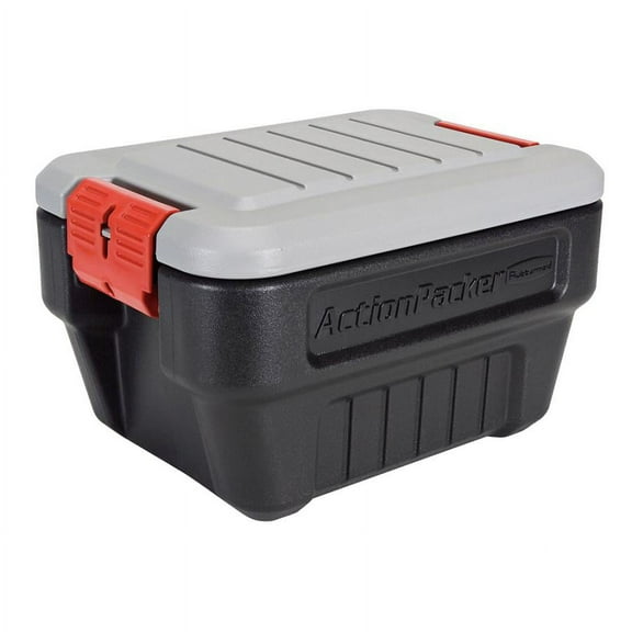 RUBBERMAID 8 Gallon Action Packer Lockable Storage Box