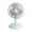 Light Blue, variant on Kezqiaxn Desk Fan Desktop Charging Fan USB Charging Portable Small Fan Retro Desk Style Fan with Battery Pink
