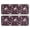 Pioneer Flower Floral-2, variant on Kitchen Rugs Sets Of 2,Pioneer Flower Floral Print Pattern Anti Fatigue Kitchen Mat Rugs Non Slip Washable,Decorative Kitchen Floor Mats for Kitchen,Sink,Laundry,17X47 Inch