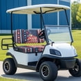 thumbnail image 5 of Pzuqiu USA Flag Golf Seat Covers Breathable, for Outdoor, Golf Cart Seat Cover, Compatible with Golf Carts Most Golf Carts, 5 of 10