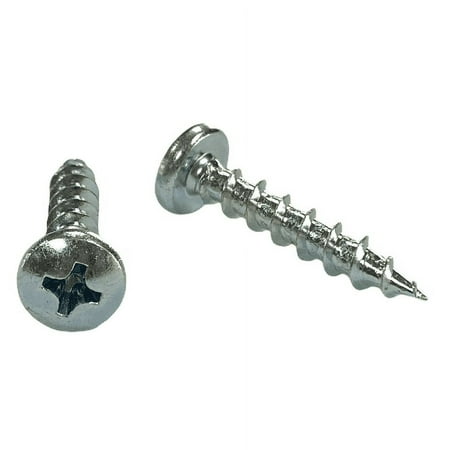 

Cabentry Brand | Wood Screws | Pan Head | Phillips Drive | #10 | 1 Inch | Deep Thread | Sharp Point | Zinc Finish | 100 Pack