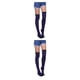 thumbnail image 3 of Medias Pantimedias Calcetines altos divertidos Qarigey Iris Pierna Muslo Accesorios de juego de rol para Cosplay Carnaval Disfraces Fiesta Tipo 6 NO6, 3 of 6