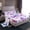 Purple Blue, variant on Homewish Teenagers Girls Gradient Flying Butterflies Full Size Sheets 4-Piece,Girly Dance Gymnastics Breathable Bed Sheets,Bling Glitter Lightweight Sheet Sets,Lightweight Room Decor