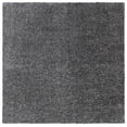 thumbnail image 2 of SAFAVIEH August Carlene Solid Plush Shag Area Rug, Grey, 5' x 5' Square - Modern Design, Grey, Non-Shedding & Easy Cleaning, Ultra Plush Thick Pile, Ideal for Living Room, Bedroom, 2 of 10