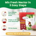 thumbnail image 4 of Alimento para colibríes Happy Wings Néctar Natural Rojo 1 kg, 4 of 9