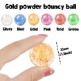 thumbnail image 2 of Pelotas hinchables Hxezoc con purpurina de 32 mm, 6 colores para niños, 24 unidades, 2 of 9