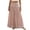 Pink, variant on Lmueinov Womens Maxi Skirts Boho High Waisted A Line Flowy Long Skirts for Women Cotton Linen Skirts Lightweight Beach Vacation Daily Outfits
