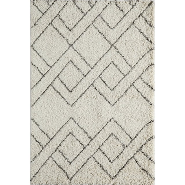 Momeni Maya 3'11" X 5'7" Contemporary Rug in Ivory