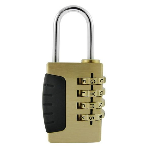 Wordlock PL-110-SL Mini Brass Combination Lock, 25mm
