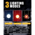 thumbnail image 3 of Llavero retráctil magnético LED LIUGX, 250 lúmenes, USB-C, 3 of 7