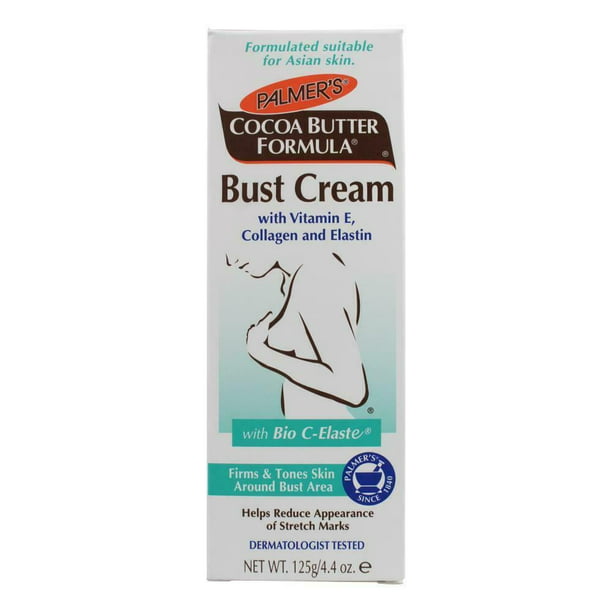 Palmer's Cocoa Butter Formula Bust Cream with E, Collagen and Elastin, Firms and Tones, oz - Walmart.com