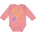 thumbnail image 3 of Inktastic Fire Heart Dragons Boys or Girls Long Sleeve Baby Bodysuit, 3 of 5