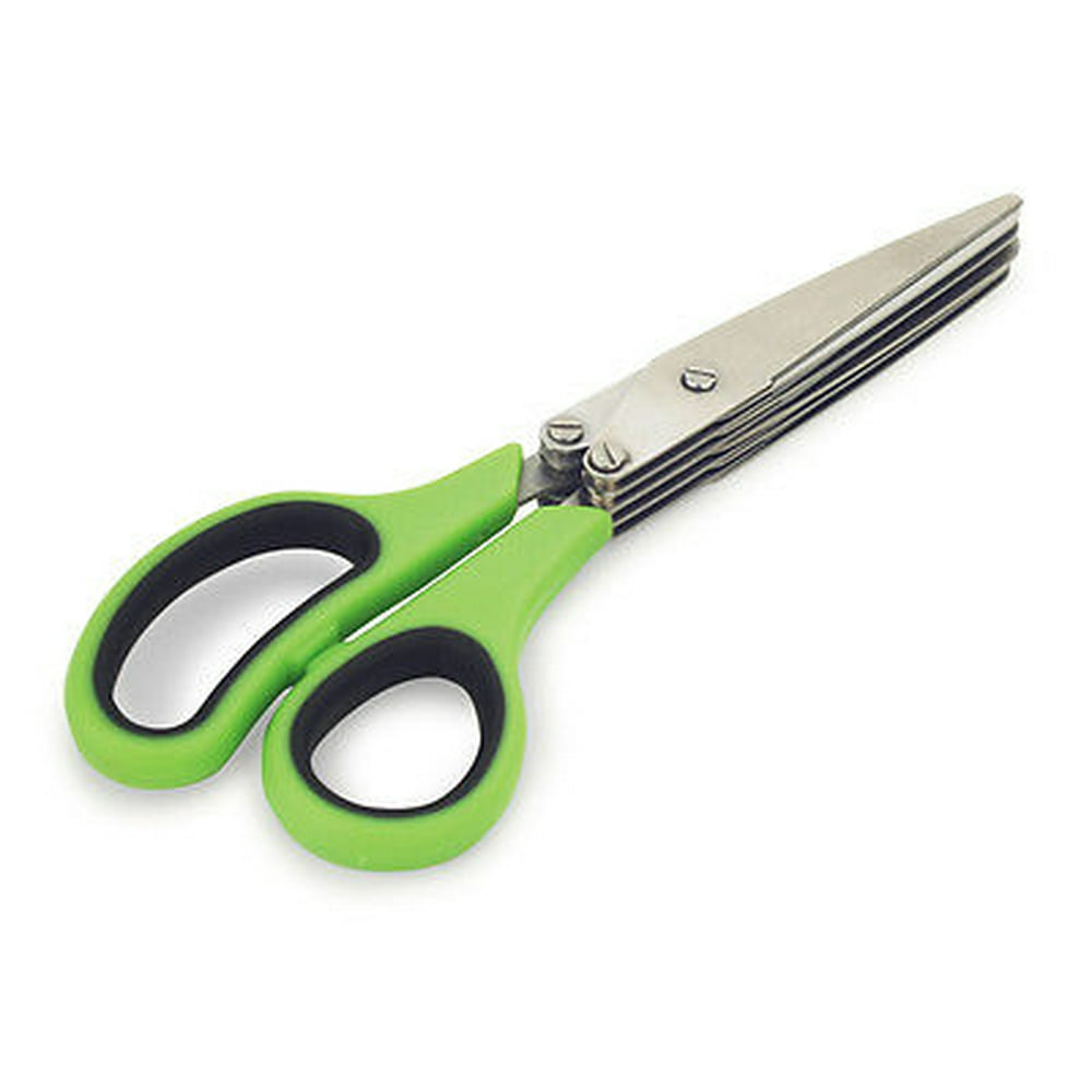 Fresco Stainless Steel Multiple Blade Herb Scissors / Shears Multi