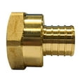 thumbnail image 3 of Libra Supply 1/2 inch Lead Free PEX Copper Female Adapter, Barb x FIP, (Pack of 10 pcs, Click in for more size options), 1/2'', 1/2-inch Pipe Fitting Plumbing Supply, 3 of 3