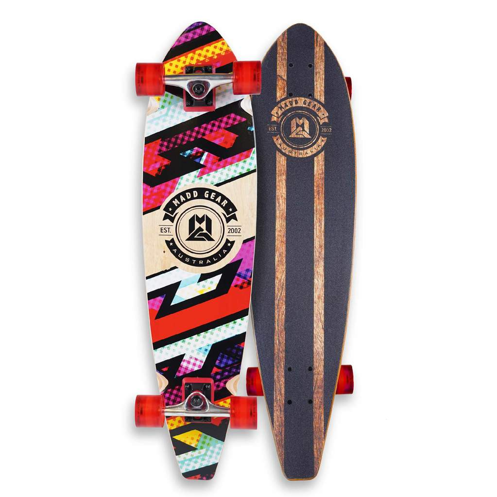 Free Shipping! Madd Gear 36 In Longboard Skateboard for Kids