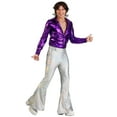 thumbnail image 3 of Pantalon Disco Holographique pour Hommes, 3 of 3
