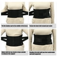 thumbnail image 3 of Back Brace for Lower Back Pain Back Support Belt for Women Men with Removable Lumbar Pad 2XL Size, 3 of 6