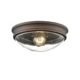 thumbnail image 4 of Millennium Lighting  1 Light Metal Flush Mount Ceiling With Clear Seeded Glass Shades Chrome Polished Chrome, 4 of 5