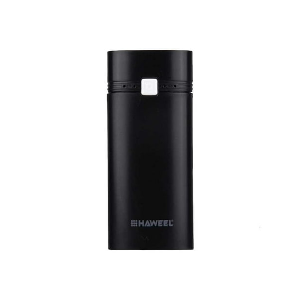 Methold Shell Pantalla LCD Caja de Estuches portátiles con protección USB Deportes Senderismo Camping Viajes al aire Baterías de general Negro