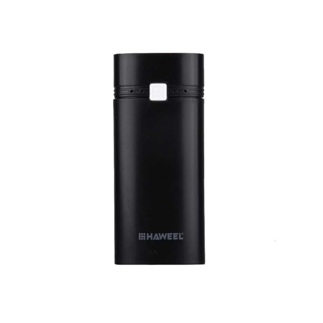 Inteprter Shell Pantalla LCD Caja de Estuches portátiles con protección USB Deportes Senderismo Camping Viajes al aire Baterías de general Negro