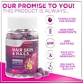 thumbnail image 4 of Hair Vitamins for Women for Hair Growth - Argan-Infused Supplement with Collagen, Biotin and Hyaluronic Acid - Supports Faster Hair Growth, Skin & Nails Beauty Vitamins, Bottled in USA - 60 Softgels, 4 of 9