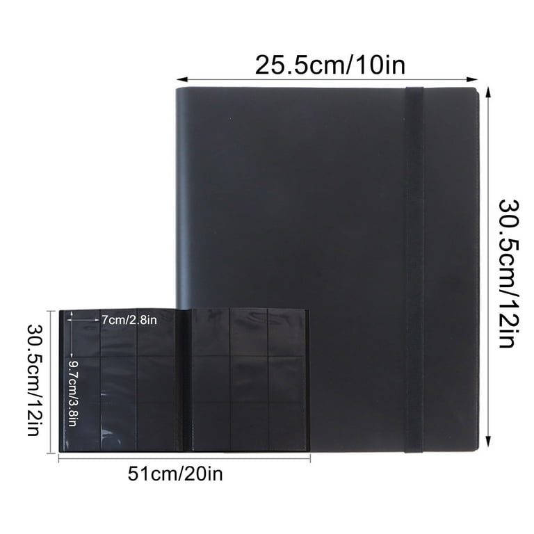Trading Card Binder 360 Pocket Side Loading Card Album Holder Storage Book for Sports Cards MTG Pokemon Baseball Football Hockey Collectible Cards - Walmart.com Trading Card Binder 360 Pocket Side Loading Card Album Holder Storage Book for Sports Cards MTG Pokemon Baseball Football Hockey Collectible Cards - Walmart.com