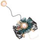 thumbnail image 5 of GOOHOCHY Pulsera de encaje Pulsera de anillo Pulsera con dije de flor Pulsera de anillo de dedo con flor, 5 of 8