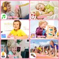 thumbnail image 2 of TOPCHANCES Kids Toy Phone for Toddlers, Electronic Learning Toy with Phone Calls, 19 Educational Games, Camera, Christmas Birthday Gifts for Boys Girls Age 3-12, Pink, 2 of 9