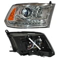 thumbnail image 1 of Faro Principal Pickup 2016 A 2017 Dodge TYC LADO PASAJERO Fondo cromado Con luz de día, 1 of 4