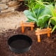 thumbnail image 4 of BRIGHTFUFU Tamiz de suelo redondo, herramienta de jardinería de plástico, tamiz de jardín, tamiz de roca, tamiz de tierra para tamizar arena de suelo de grava pequeña, 4 of 7
