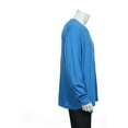 thumbnail image 4 of Alfani Blue V-Neck Sweater , Size 2XLarge, 4 of 4