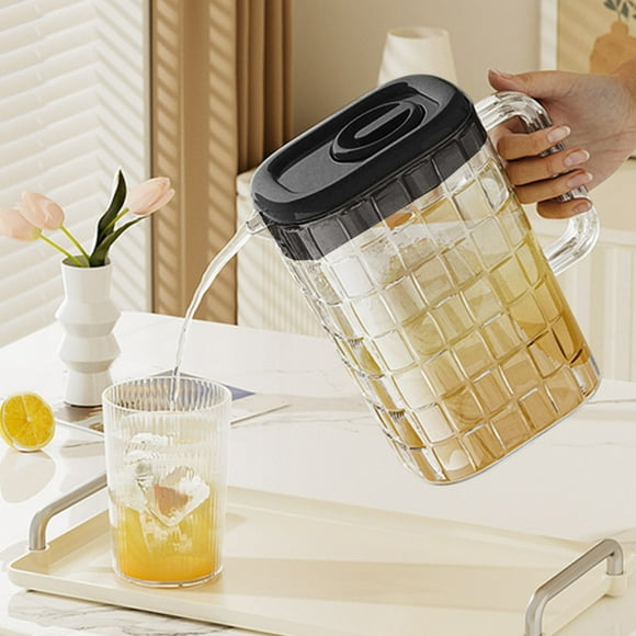 Light Luxurys Cold Water Kettle Living Room Large Capacity 2L Cool White Water Kettle Household Water Cup Set Refrigerator Juices Vapors Tea Kettle