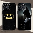 thumbnail image 4 of Funda de teléfono negra suave a prueba de golpes para Apple, b-batman Hero, iPhone 15 14 13 12 11 XS XR X 8 7 Pro Max Plus Mini, 4 of 5