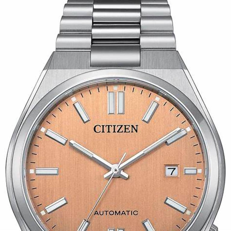 Citizen Tsuyosa Stainless Steel Salmon Dial Automatic NJ0159-86Z