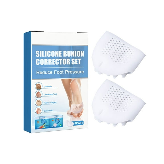 Mozhitti Bunion Finger Corrector Silicone Toe Separator Comfortable Breathable And Soft For Men And Women