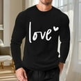thumbnail image 2 of Pyjama pour Hommes, Chemise Décontractée Ample à Manches Longues Imprimée pour la Maison, Haut pour Hommes, 2 of 8