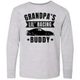 thumbnail image 3 of Inktastic Grandpas Lil Racing Buddy Long Sleeve Youth T-Shirt, 3 of 5
