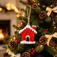 thumbnail image 5 of Eolstice Christmas Tree Hanging Ornaments, Cute Mini Xmas Tree Decoration, Holiday Window Home Wreath Decor, Festive Miniature Pendant Display, 5 of 6