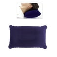 thumbnail image 3 of Miangastore 2pcs PVC Flocking Inflatable Pillows Ultralight Neck Pillows Portable Inflation Cushion for Outdoor Hiking Travel Camping(Gray/Deep Blue), 3 of 8