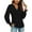 Black, variant on Odeerbi Shirts for Women Oversized T-Shirts Long Sleeves Spring Autumn V-Neck Solid Color 2025 Casual Loose Top Khaki