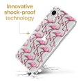 thumbnail image 3 of Case Yard iPhone-XR Case Clear Soft & Flexible TPU Ultra Low Profile Slim Fit Thin Shockproof Transparent Bumper Protective Cover Drop Protective Cell Phone Cases (Flamingo Pattern), 3 of 8