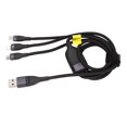 thumbnail image 2 of Cable de datos tipo C a tipo C, cable de carga rápida, cable de carga de datos USB 2, cable de carga rápida múltiple, aspecto llamativo, 2 of 9