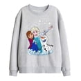thumbnail image 1 of Frozen Boys/Girls Let It Snow Elsa Anna Olaf Sweatshirt, 1 of 4