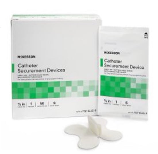 McKesson Catheter Securement Device , 2.5 Inch Tab, 17254459 Box of