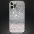 thumbnail image 4 of DesignSkinz Unfocused Grayscale Glimmering Orbs of Light Full-Body Skin Decal Wrap Cover for iPhone SE 2nd 3rd Gen, 4 of 9
