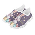 thumbnail image 6 of Psesaysky Cartoon Rabbits Casual Shoes for Kids Girls Boys Easter Slip-on Light Comfortable Sneakers Size 11-15, 6 of 8