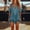 Blue, variant on Casual Spring Dresses for Women Cotton Linen Vintage Short Sleeve Shirt Dress Loose Fit Vacation Tassel V Neck Mini Dresses