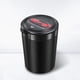 thumbnail image 1 of Compartimento metálico para cenicero de coche | Acero inoxidable duradero, sin caída de cenizas, tapa con un botón, organizador multifunción | Se adapta a la mayoría de los vehículos, fácil, 1 of 6